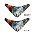 thumbnail image 3 of Honeii USA Bald Eagle Print Pet Scarf Dog Bandanas for Dogs Triangle Dog Scarfs,Bandana Pet Cute Scarf Bibs for Small Medium Dogs and Cat-, 3 of 5