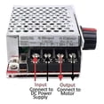 thumbnail image 5 of 7-70v 30a Pwm Dc Motor Speed Controller Switch Control 12v 24v 36v 48v With 30 Amp Fuse, 5 of 5