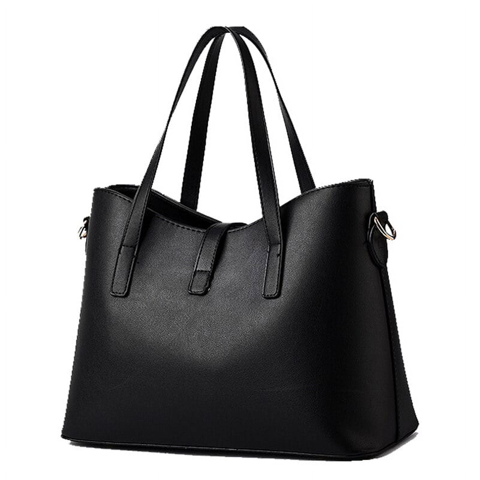 Formal Style Business Female Shoulder Handbag Purse Bags - Black by NancyBrandy