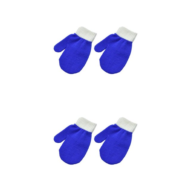 Sonducket 1 par de manoplas para niños, accesorio de ropa de estilo Simple, funda para calentar las manos, manoplas para niñas y niños, para Cielo azul 2Conjunto