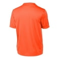 thumbnail image 6 of Yellow Rooster Men's PosiCharge Competitor Polyester Tee Shirt Neon Orange L, 6 of 8