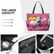 thumbnail image 3 of Fotbe Flower Field Cow Bolsa de Viaje para Playa - Resistente al Agua, Bolsa Tote de Gran Capacidad y Ligera con 7 Bolsillos para Mujeres y Hombres, 3 of 7