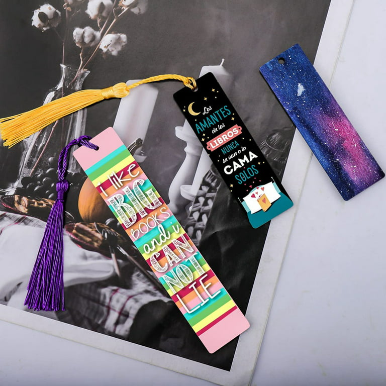 30Pcs Sublimation Blank Bookmarks, Sublimation Blank Products DIY Bookmark  Craft Projects Sublimation Double Sublimation