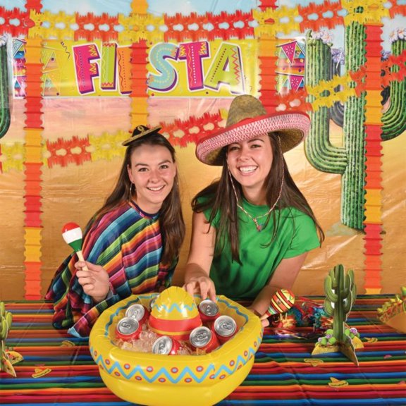 Beistle Club Pack of 12 Golden Yellow, Orange and Red Festive Pageant Garland Decorations 14.5'