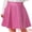 Hot Pink, variant on Unique Bargains Women's Plus Size PU A-Line Versatile Flared Party Skirts 1X Hot Pink