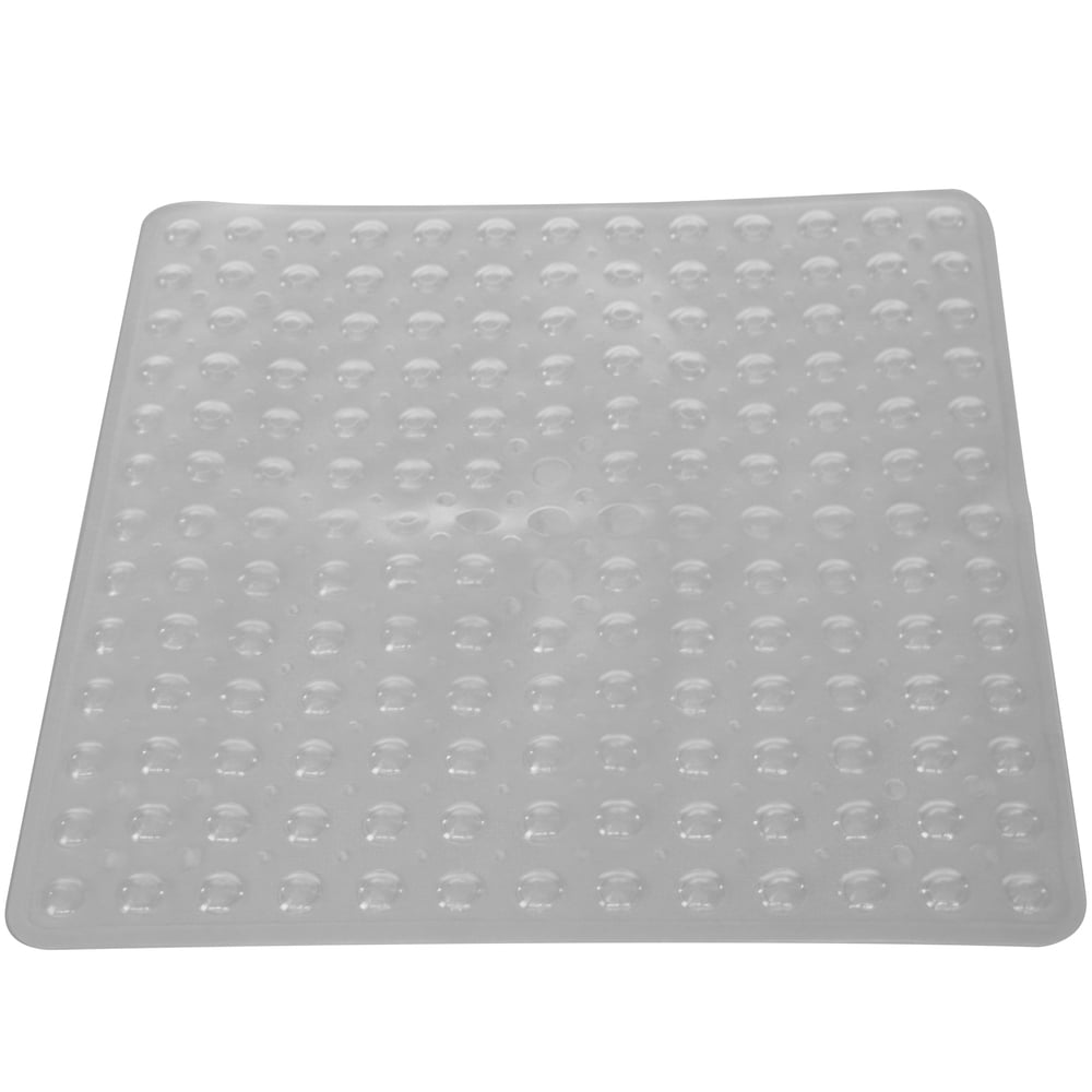 PCP Clear Vinyl Shower Safety Mat, Clear,