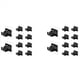 thumbnail image 1 of 20 Piezas Soportes de Barra de Cortina Autoadhesivos Soportes para Barras de Cortina Sin Perforar Sin Perforación Ajustables Sin Clavos - 1, 1 of 8