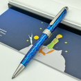 thumbnail image 1 of Pluma estilográfica MB Little Prince and Fox 163 azul oscuro Rollerball, papelería con número de serie, 1 of 4