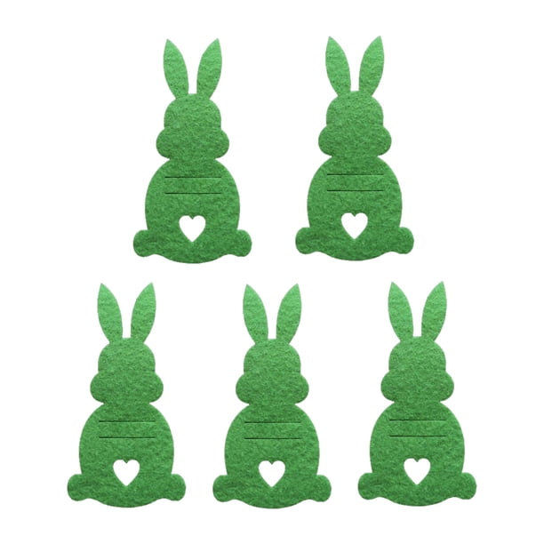 Xihbxyly Monedero de Conejito de Pascua, Adorables Pinzas para Billetes, Decoración Única para Cestas de Pascua, Regalo Práctico para Todas Las Edades, Recuerdo, Juego de 5 Monederos.