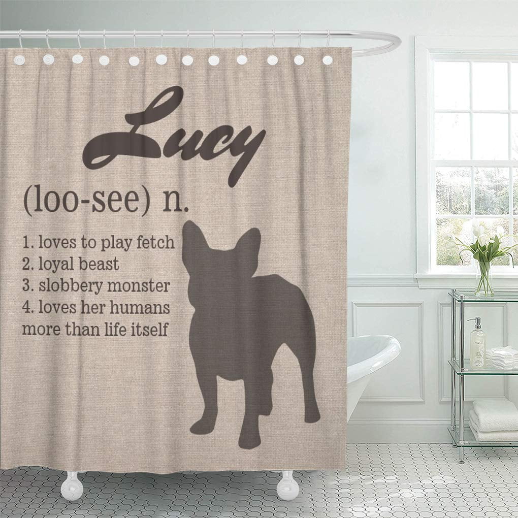 SUTTOM Custom Personalized Dog Lovers Pet French Bulldog Rustic