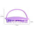 thumbnail image 6 of sunsanly Finger Buckle Design Round Brush Needle Shampoo Brush Hair Root Itching Scalp Massage Comb Hair Supplies, 6 of 8