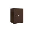 thumbnail image 3 of 6 Door High Surface Mounted 4C Horizontal Parcel Locker with 1 Parcel Locker in Bronze with Private Access, 3 of 4