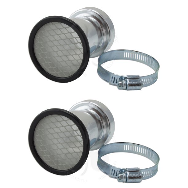 2x Velocity Stack 55mm x 62mm Intake Mesh Racing Carburetor Air Filter