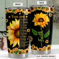 thumbnail image 2 of Vaso aislante inspirador de acero inoxidable SANDJEST de 20 oz, 2 of 7