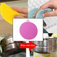 thumbnail image 2 of VONKY Multi-functional Dishwashing Brush Non Stick Kitchen Scrubber Tableware Dish Cleaning Tool Round, 2 of 7