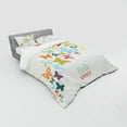 thumbnail image 3 of Ambesonne Colorful Bedding Set 3 Pcs, Butterfly Dots Timber, Twin, Multicolor, 3 of 3