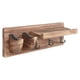 thumbnail image 1 of Soporte para guitarra Soporte para guitarra montado en la pared Colgador de pared de madera Suministros para rack de almacenamiento de instrumentos, Marrón Methold HA004063-01B, 1 of 7