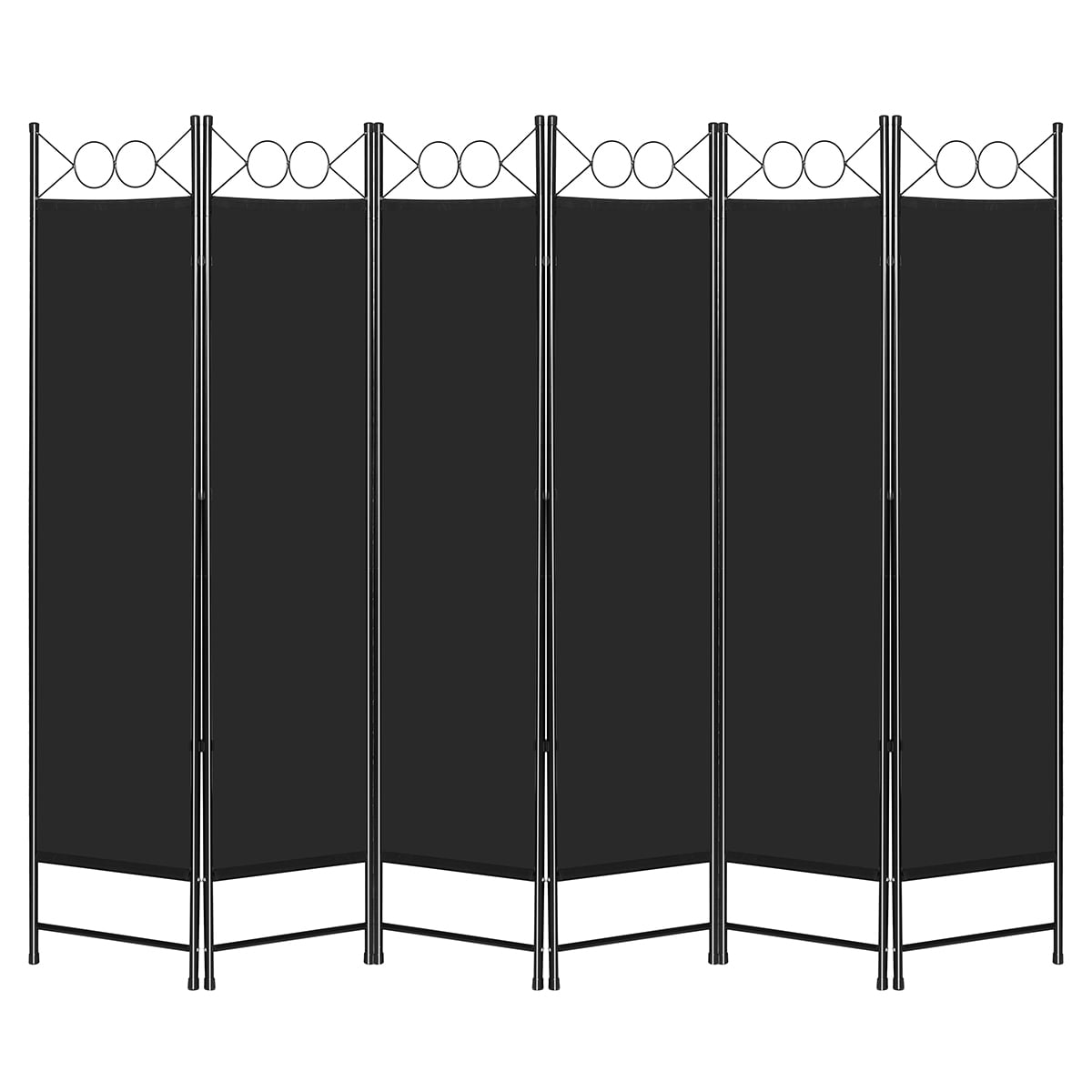 Buy Hommpa 8Ft 6 Panel Folding Privacy Screen Room Divider Decoration