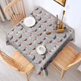 thumbnail image 2 of Animal Beagle Cute Dog Square Tablecloth,Waterproof Square Table Cover,Wipeable Spillproof Washable Table Cover for Home Kitchen Party Decor 52"x52"(132x132cm), 2 of 6