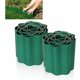 thumbnail image 1 of 2 PCS Borde de césped flexible 9M × 15CM, borde de césped de plástico para valla de jardín, borde de jardín de PVC, borde de jardín flexible verde, 1 of 5