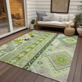 thumbnail image 6 of Addison Rugs Chantille Indoor/Outdoor Transitional Aztec Sage Washable Rectangle Rug, 9' x 12', 6 of 6