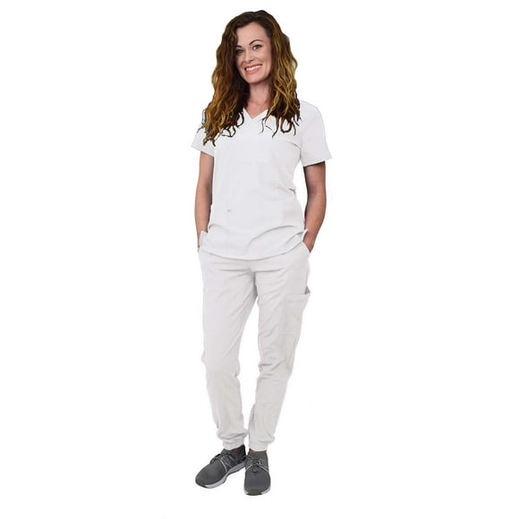 Women's Medical Nursing Jogger Scrub Set GT 4FLEX Top and Pant