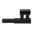 thumbnail image 2 of Extension Riser Hitch Adapter, Alloy Steel 2 inch Dual Port Waterproof Trailer Hitch Adapter Rust  Black Powder Coating Widely Applicable  for Trailer, 2 of 8