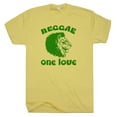 thumbnail image 2 of One Love Reggae Shirt Cool Lion Graphic Vintage Mens Womens Rasta Bar Retro Music Graphic Tee Positive Vibes Message Saying, 2 of 4