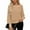 *Khaki, variant on Women's Round Neck Sequin Patchwork Long Sleeve Sweatshirts , Casual Trendy Pullover Tops Purple,Womens Plus XXL