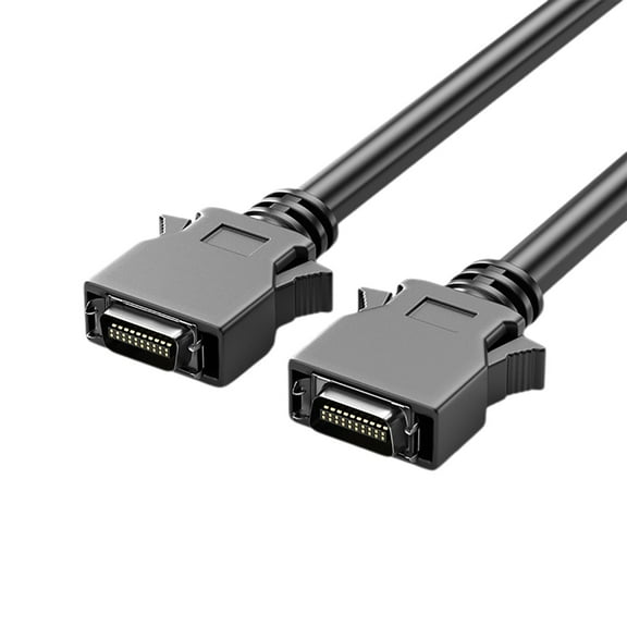 SCSI I/O Connection Cable with 2 Shielding, SCSI CN14/20/26/36/50 Male to Male Cable 1.5 Meter