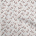 thumbnail image 1 of oneOone Polyester Spandex Red Fabric Text Fabric For Sewing Printed Craft Fabric By The Yard 56 Inch Wide, 1 of 5