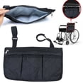 thumbnail image 3 of Wheelchair Side Bag Hanging Storage Bag Armrest Side Organizer Accessories, 3 of 6