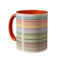 thumbnail image 2 of Ltdhehe Ceramic Water Bottle For Living Room And Tea Table Striped Design Hidden Message Durable Drinking Cup Home, 2 of 6