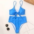 thumbnail image 5 of ZZwxWA Women High Cut Bikini Sets String Sexy Swimsuit Two Piece Underwire Bathing Suit Brazilian Cut Out Cute Swimwear, 5 of 6