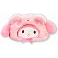 thumbnail image 1 of Lindo estuche de peluche kawaii con cremallera, ideal para artículos de oficina, papelería y como neceser de anime., 1 of 6