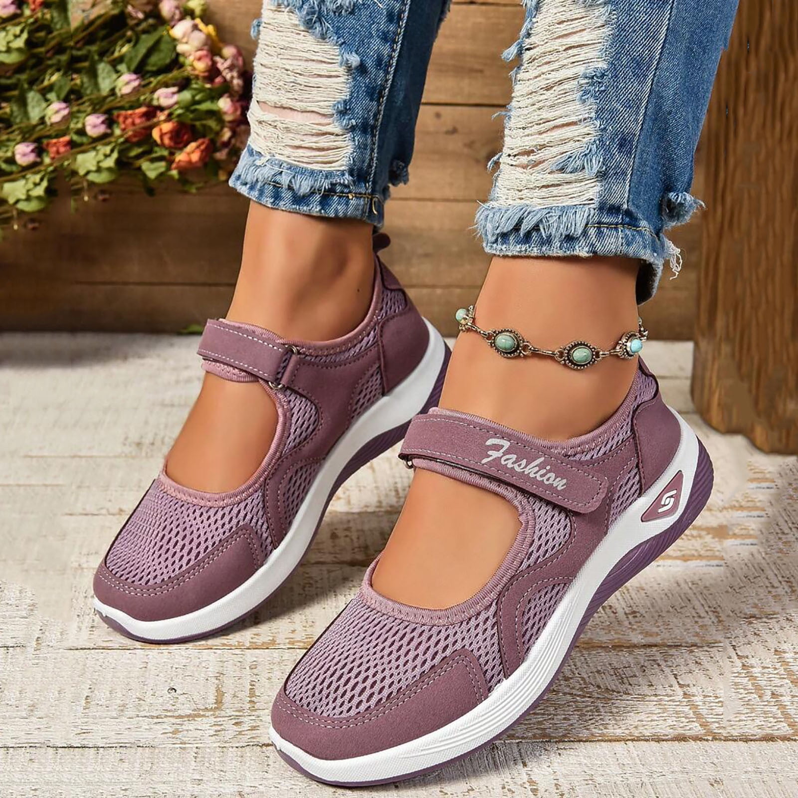 Guttear Women's Walking Shoes for Hiking Surfing Kayaking Cruise Ship Essentials Cruise Ship Essentials