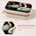 thumbnail image 5 of Swan Velvet Portable Jewelry Stand with Removable Compartment - Organizer Box, Necklace Holder, Jewelry Display - Gift, 5 of 7