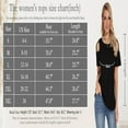 thumbnail image 4 of CHUANK Womens Summer T Shirts Strappy Short Sleeve Tunic Tops Strappy Cold Shoulder Blouse, 4 of 5