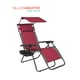 thumbnail image 1 of Silla Camastro Plegable Tecnologia Gravedad Cero Reclinable con sombrilla vino 6.49 pulg Elly Decor SO-SGCCD-BE, 1 of 10
