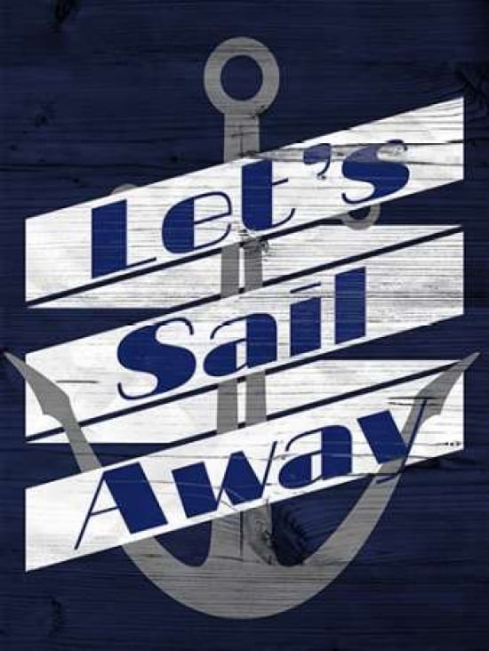 Lets Anchor I Canvas Art - SD Graphics Studio(22X28)