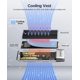 thumbnail image 5 of Carcasa SSD ORICO M.2 NVMe SATA USB 3.2 tipo C de 10 Gbps, 5 of 8