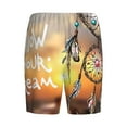 thumbnail image 2 of Lsque Follow Your Dream Dreamcatcher Mens Sleep Pajama Shorts,Short Pajama Pants, Cotton Ultra-Soft Knit-3X-Large, 2 of 9