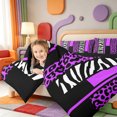 thumbnail image 3 of Erosebridal Abstract Cheetah Print Full Size Comforter Sets,Classic Leopard Bedding Comforter Set,Black Reversible,3-Piece,1 Comforter and 2 Pillowcases, 3 of 7