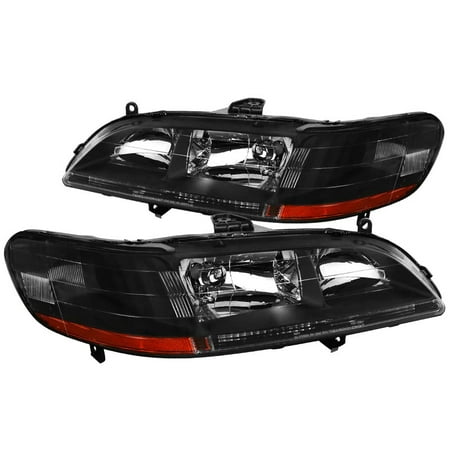 Spec-D Tuning 1998-2002 Honda Accord Jdm Headlights Head Lamps 1998 1999 2000 2001 2002 (Left + Right)