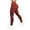 Red, variant on Gkeoshab Yoga Pants Women Women's Elasticity Striped Yoga Pants Quick Dry Running Leggings Slim Fit Nylon Workout Tights A L