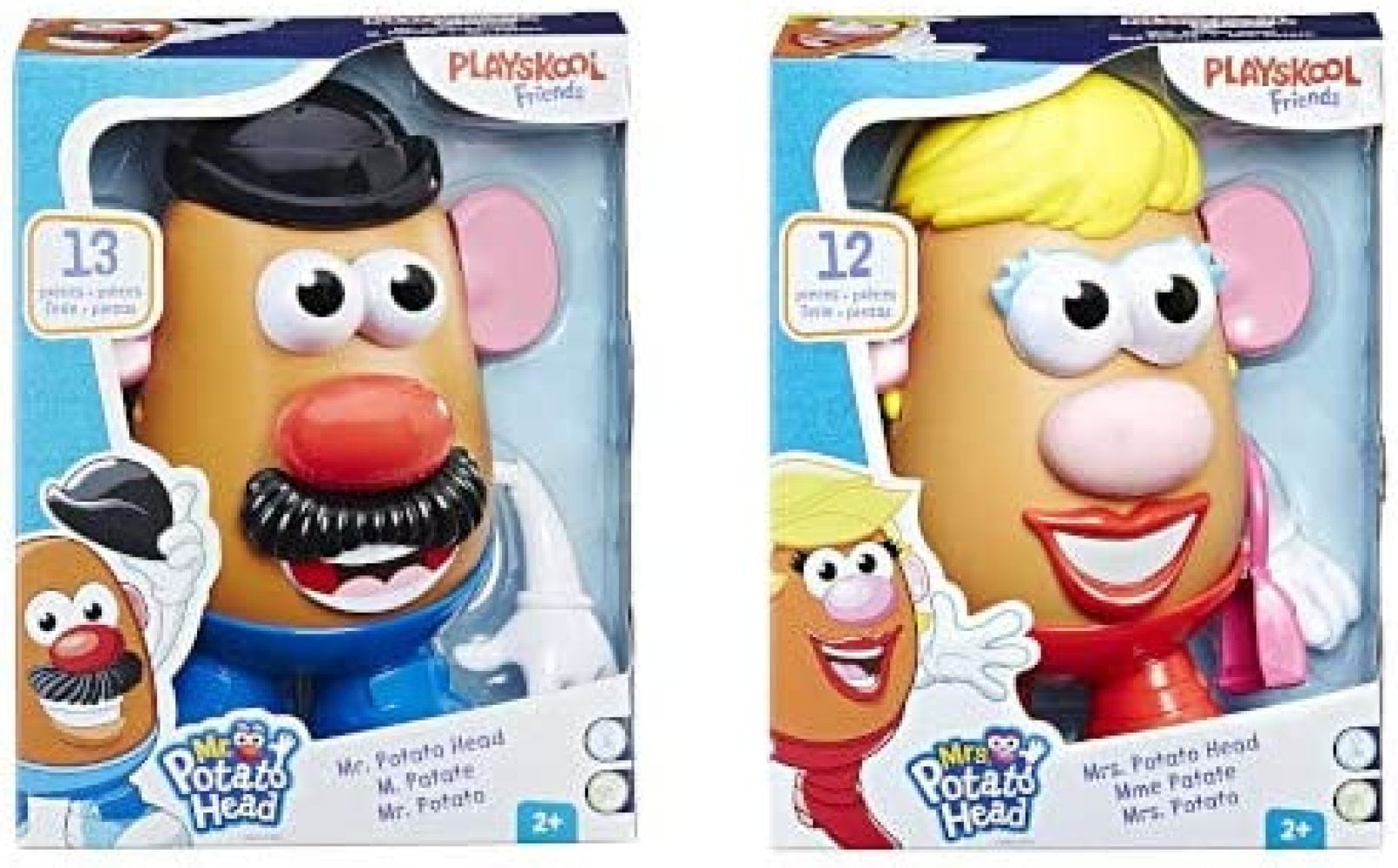 FULenQnu Mr & Mrs Potato Head-Set of 2