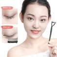 thumbnail image 2 of Eyelash Brush Long Handle Easy to Store Clean with Dustproof Cover Foldable Grooming Reusable Girls Eye Lash Separator Beauty Accessory, 2 of 8