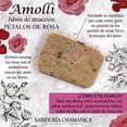 thumbnail image 5 of Jabon Natural 100% Artesanal Orgánico Energético petalos de rosa SABIDURÍA CHAMÁNICA Amolli Jabon petalos rosa, 5 of 5