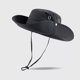 thumbnail image 1 of Sombrero de pescador de secado rápido para hombre, gran sombrero de protección solar para exteriores, sombrero de pesca para senderismo de verano, sombrero de protección solar para vacaciones de mujer, 1 of 3