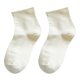 thumbnail image 5 of Calcetines blancos para mujer, calcetines de longitud media, calcetines cortos de rizo fino de moda para primavera y verano, medias negras para estudiantes, 5 of 5